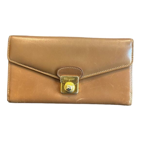Salvatorre Ferragamo Continental Long Envelope Wallet